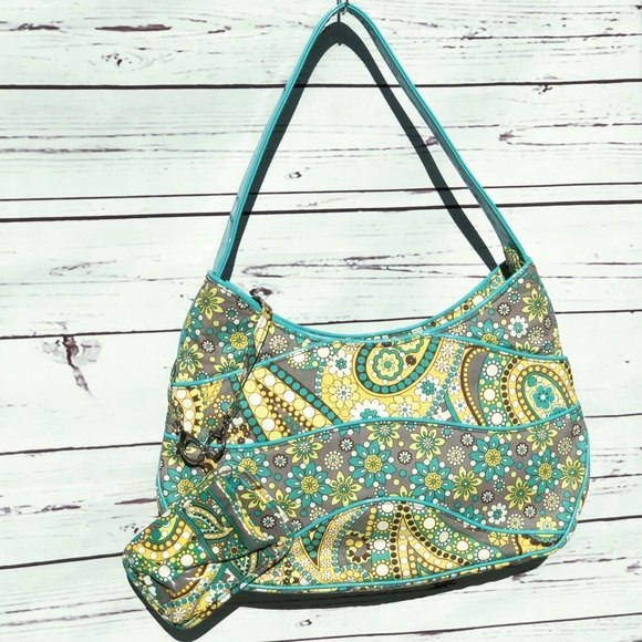 Vera Bradley Lemon Parfait Shoulder Bag - Picture 2 of 6